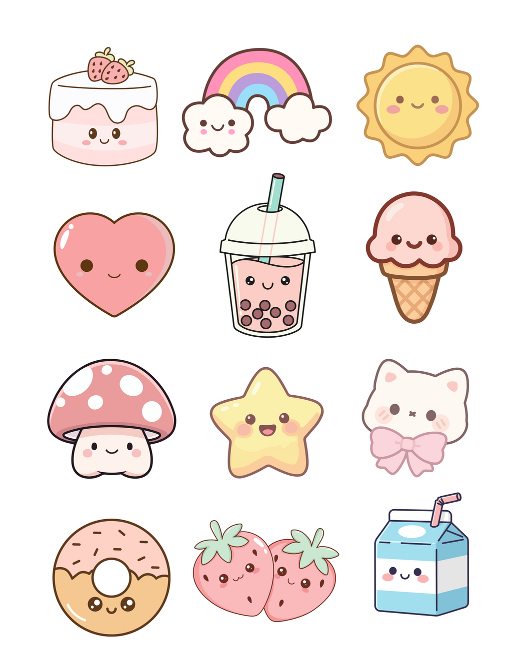 Upload and Print Custom Sticker Sheets! (Copy)