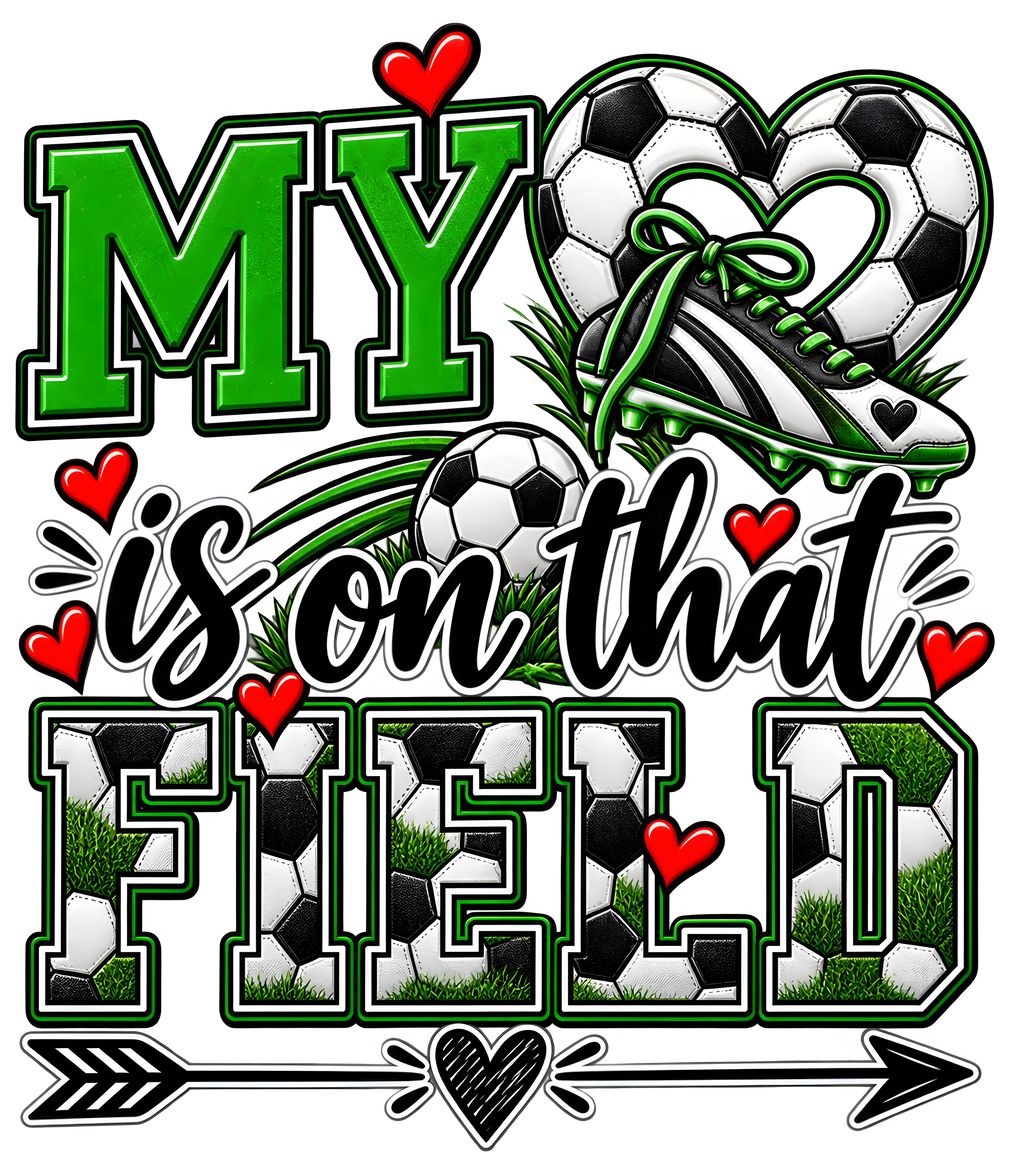 SHORTS MOM MY HEART IS ON THE FIELD