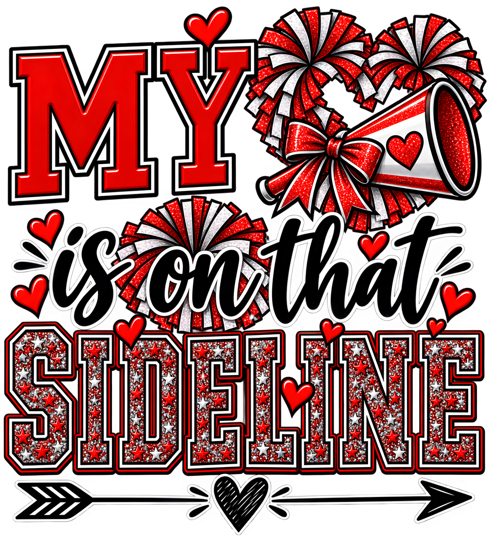 SHORTS MOM MY HEART IS ON THE FIELD