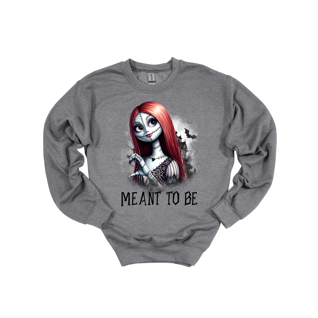 HALLOWEEN JACK AND JIM SWEATHEART SWEATER