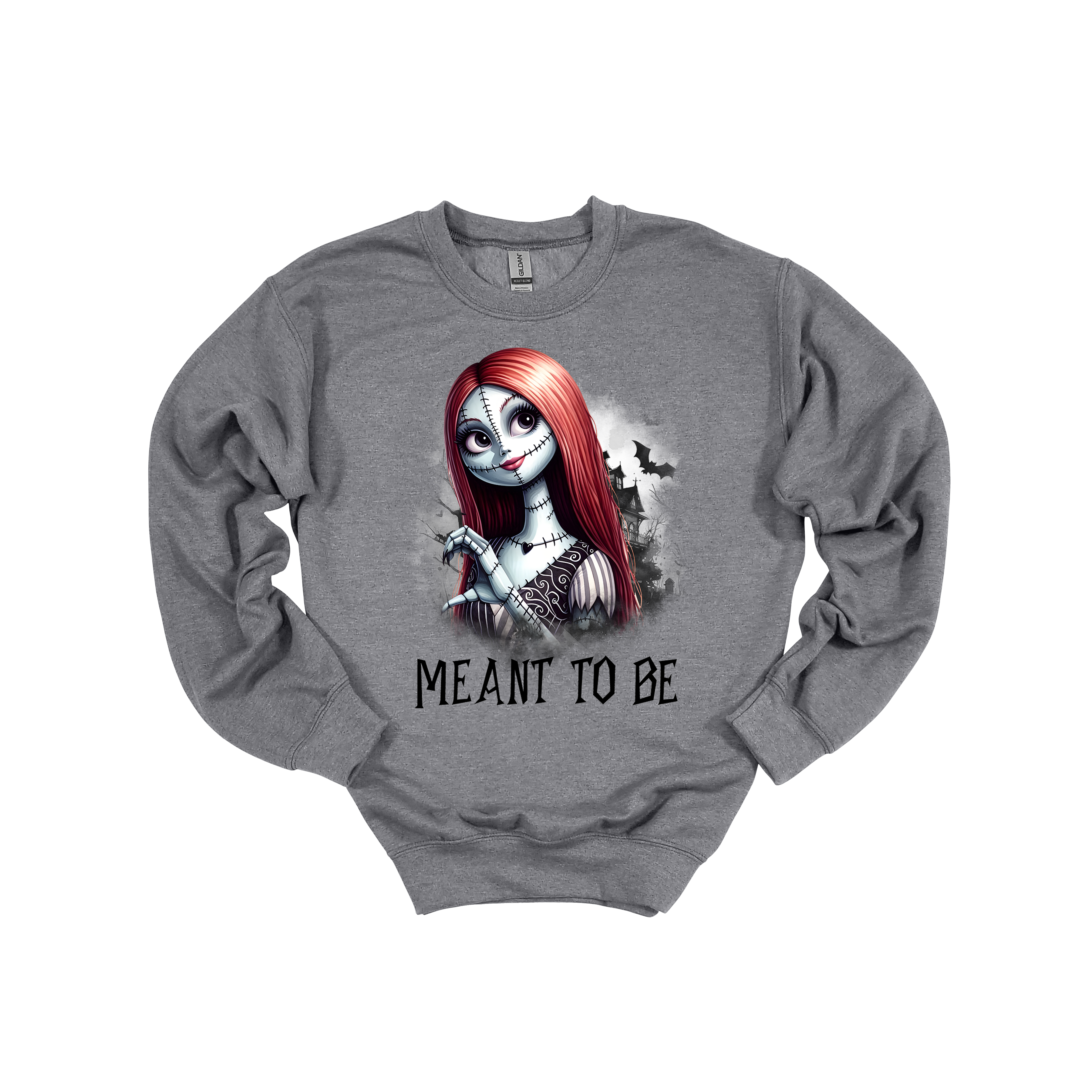 HALLOWEEN JACK AND JIM SWEATHEART SWEATER